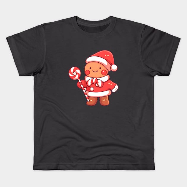 Santa's Christmas Party Kids T-Shirt by ragil_studio